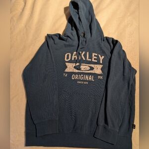 Oakley Navy Blue Hoodie. Xl